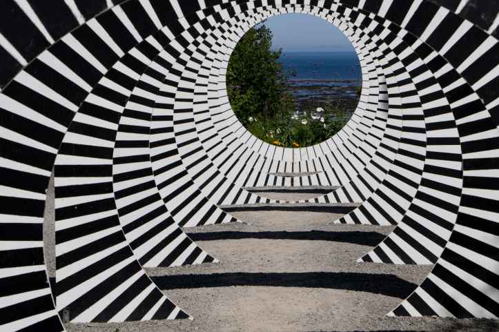 black and white illusion