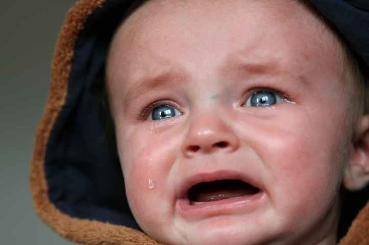 baby child close up crying