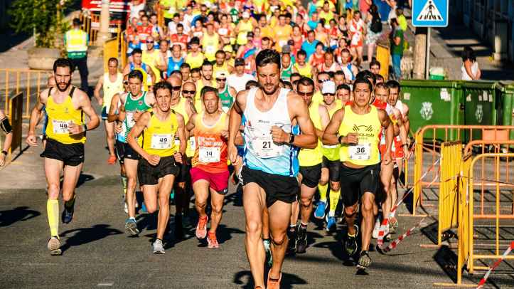 people running