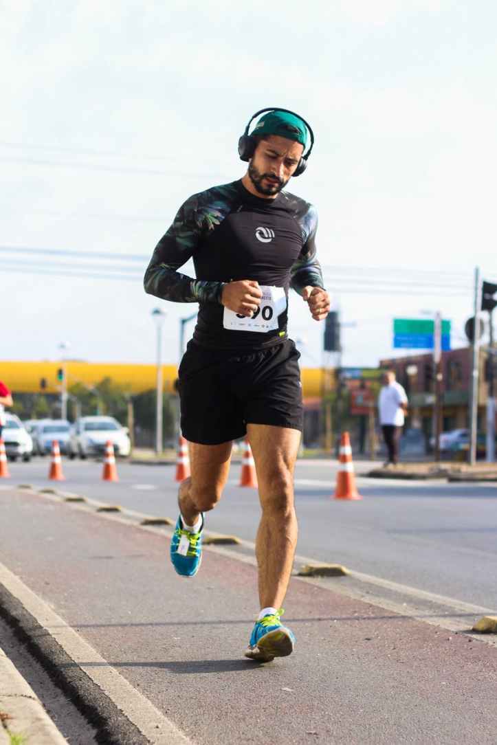 man running