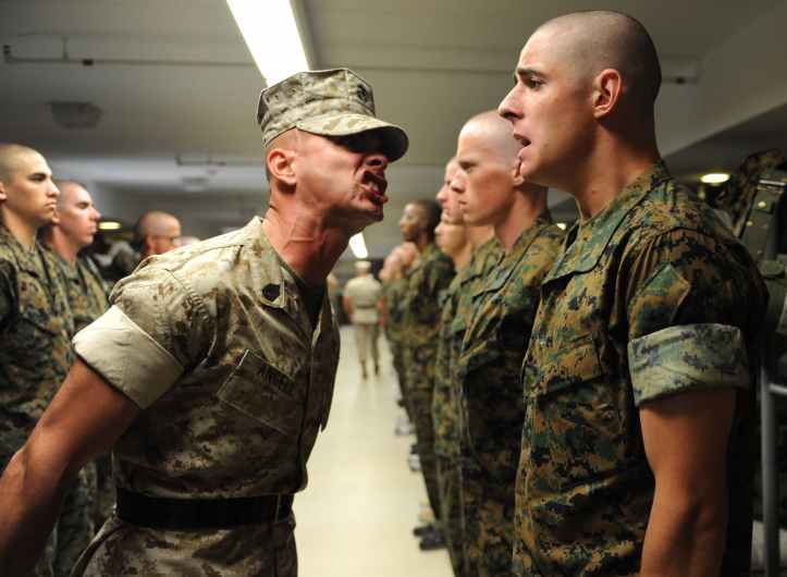 army authority drill instructor group