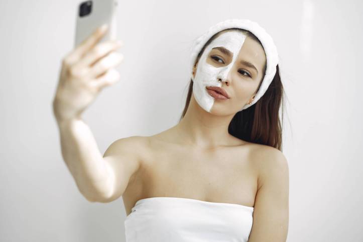 mode personne femme appareil photo