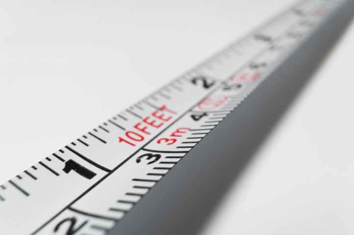 balance centimetres chiffres distance